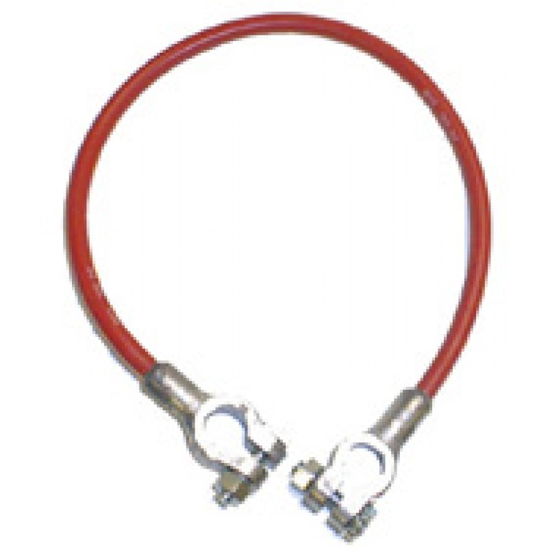 15 inch Battery Cable Lug/Lug 4 Gauge Red (8.682-789.0)